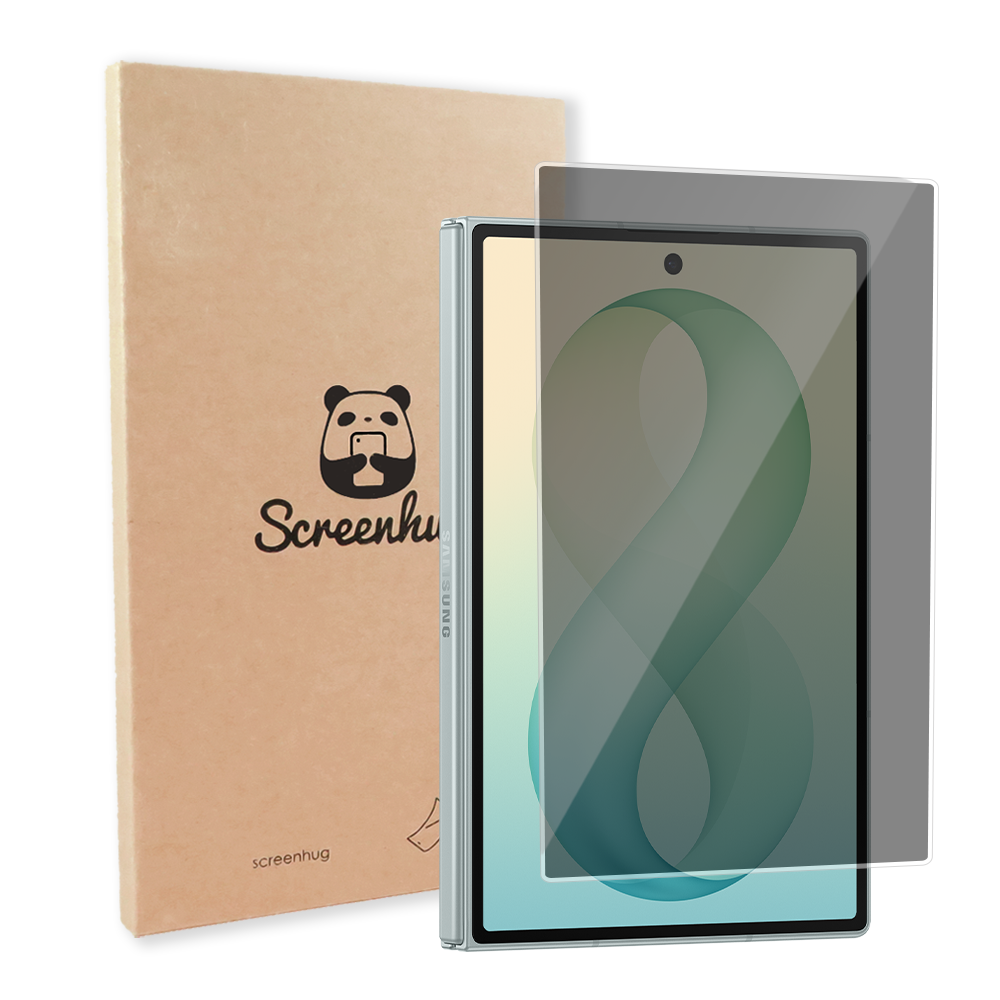 Front Cover Privacy Glass Screen Protector for Samsung Galaxy Z Fold 8 - Case Friendly