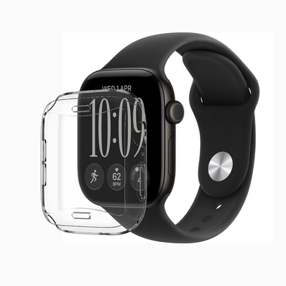 TPU Clear Case Screen Protector for Apple Watch Series 12 (42mm)
