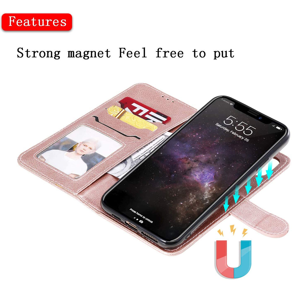 Slim Detachable Wallet case for iPhone 13