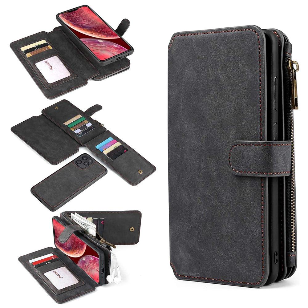 Coin Zip Wallet Case for iPhone 13 Mini