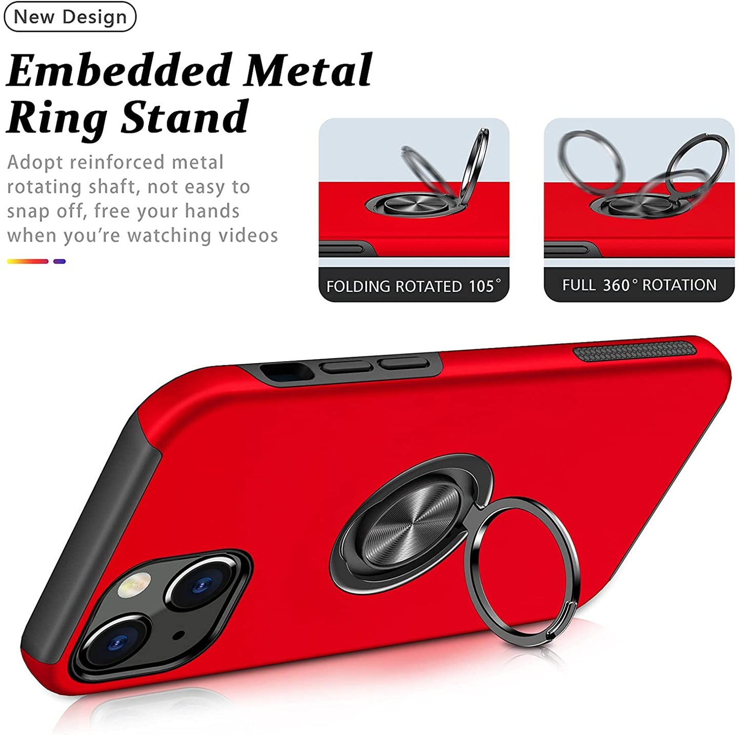 Tough Ring Case for iPhone 13 Mini