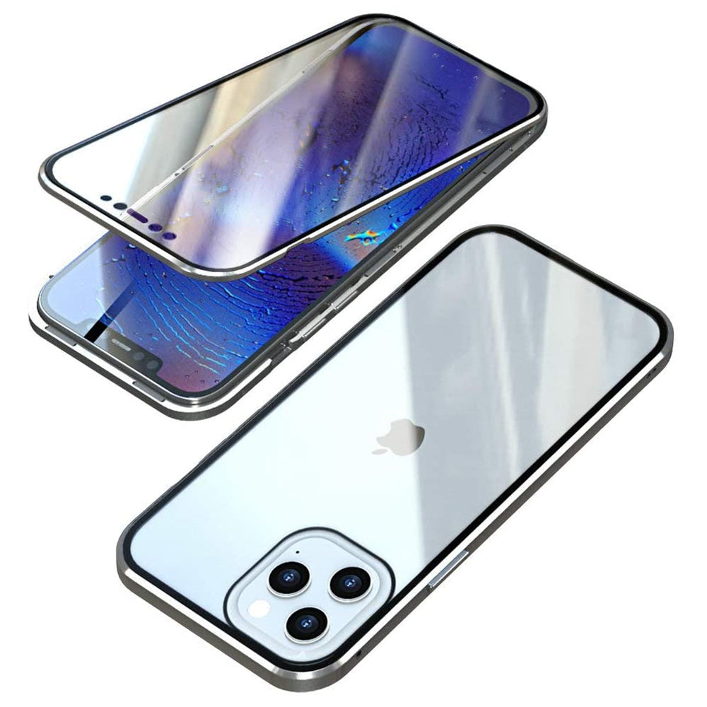 Metal Magnetic Glass Case for iPhone 13 Pro