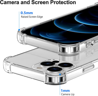 Protective Clear Gel case for iPhone 13 Pro