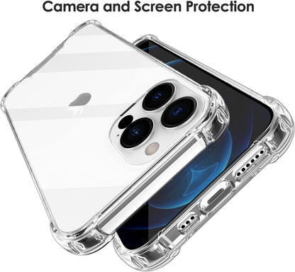 Protective Clear Gel case for iPhone 13 Pro