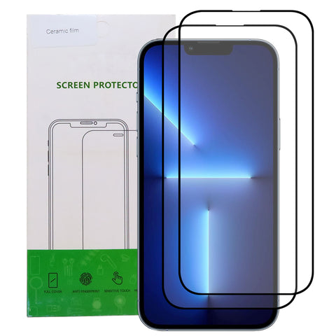Ceramic Film Screen Protector for iPhone 13 Pro (2 pack)