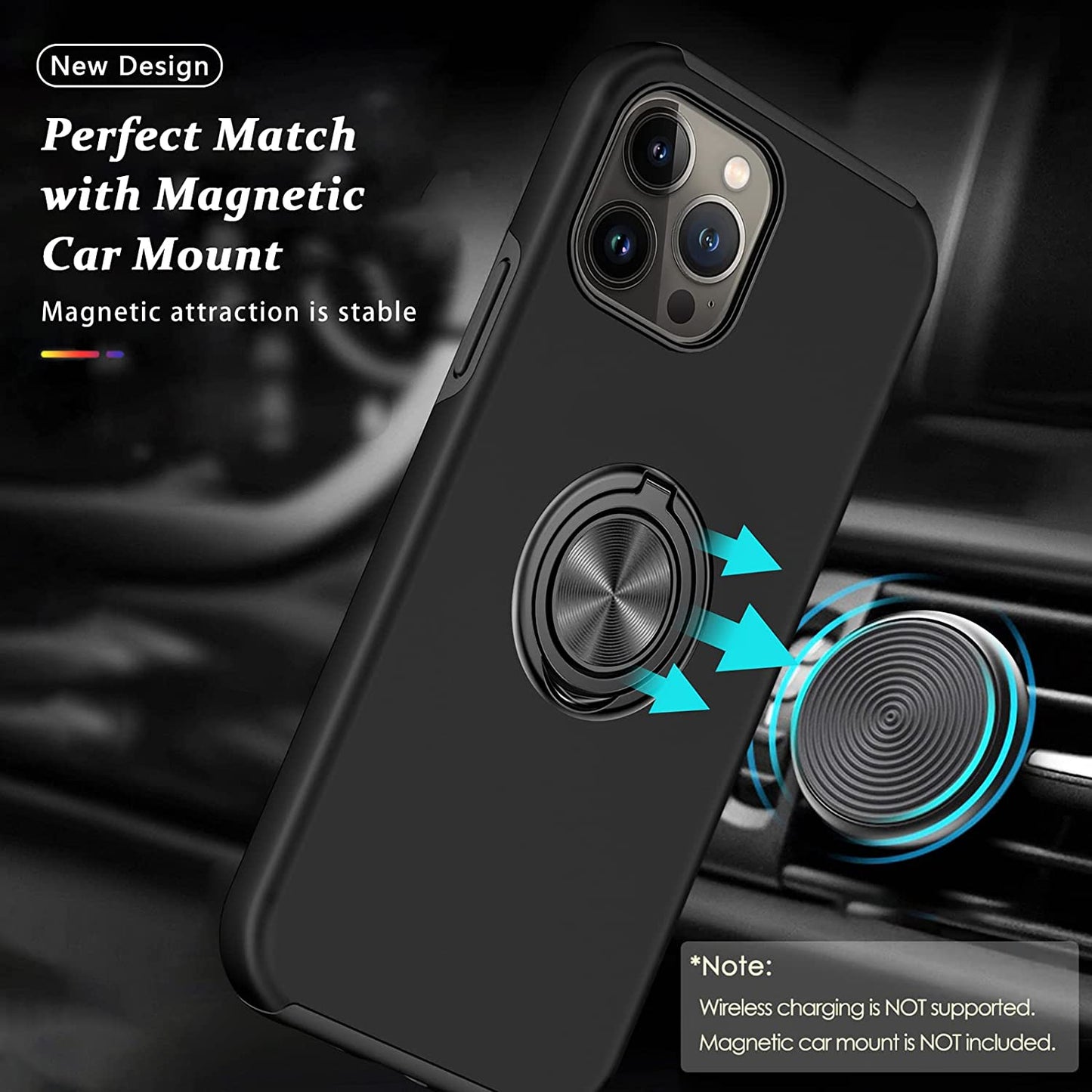 Tough Ring Case for iPhone 13 Pro