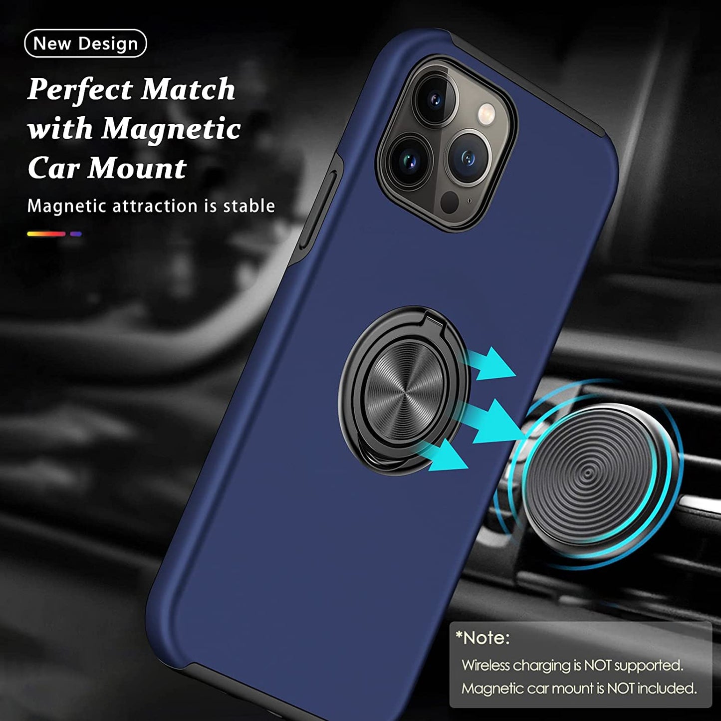 Tough Ring Case for iPhone 13 Pro