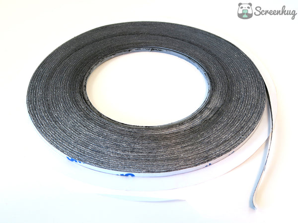 Double Sided Adhesive Tape Roll 50m - 1mm Black