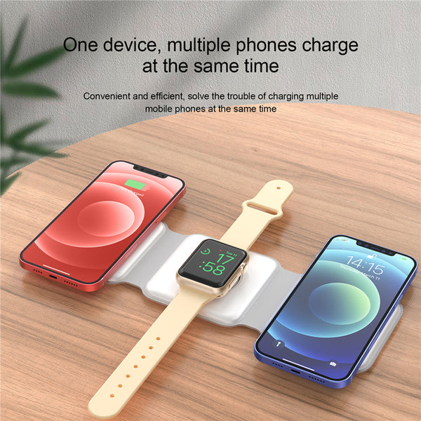 3 in 1 Foldable Wireless Charging Dock