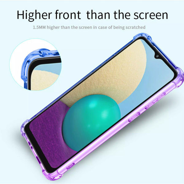 Gradient Gel Case for Samsung Galaxy A02