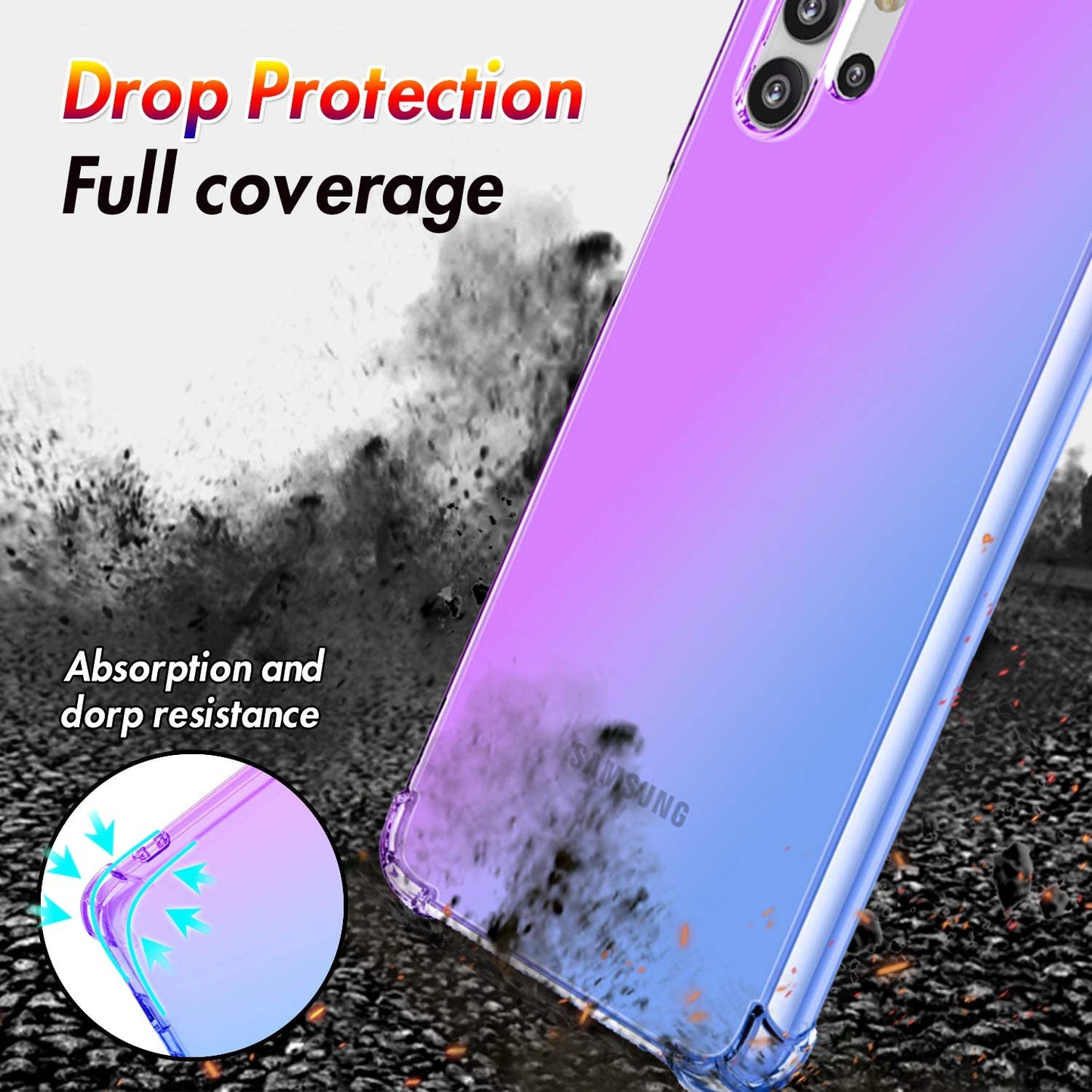 Gradient Gel Case for Samsung Galaxy A04