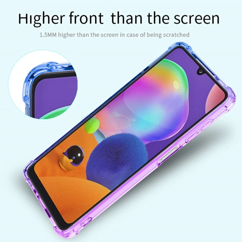 Gradient Gel Case for Samsung Galaxy A12