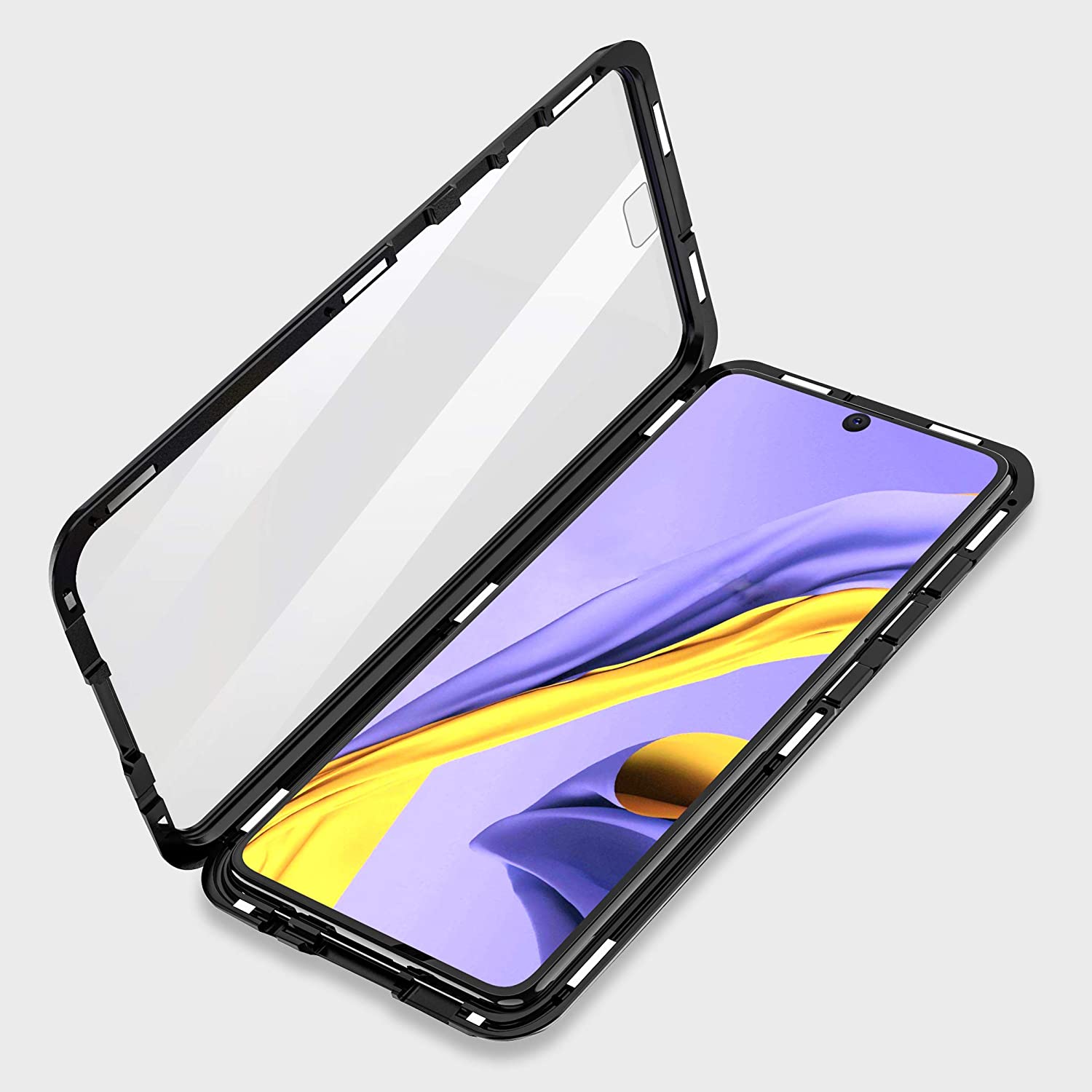 Tough Glass Magnetic Case for Samsung Galaxy A32 5G