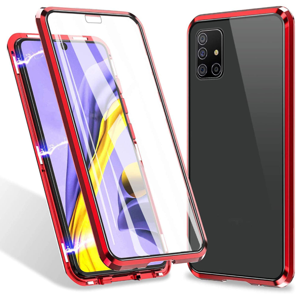 Tough Glass Magnetic Case for Samsung Galaxy A32 5G