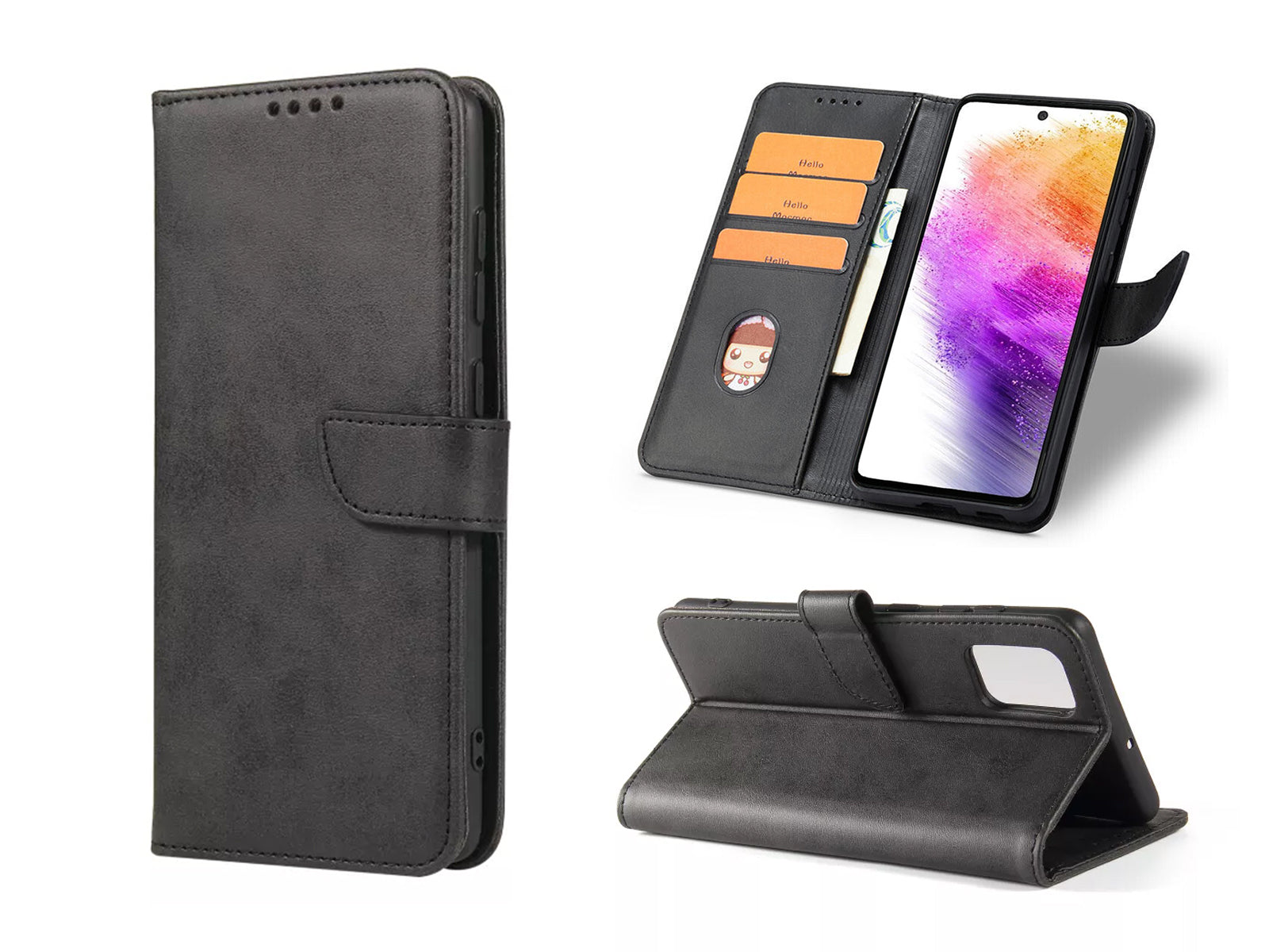 Premium Wallet Case for Samsung Galaxy A73 5G