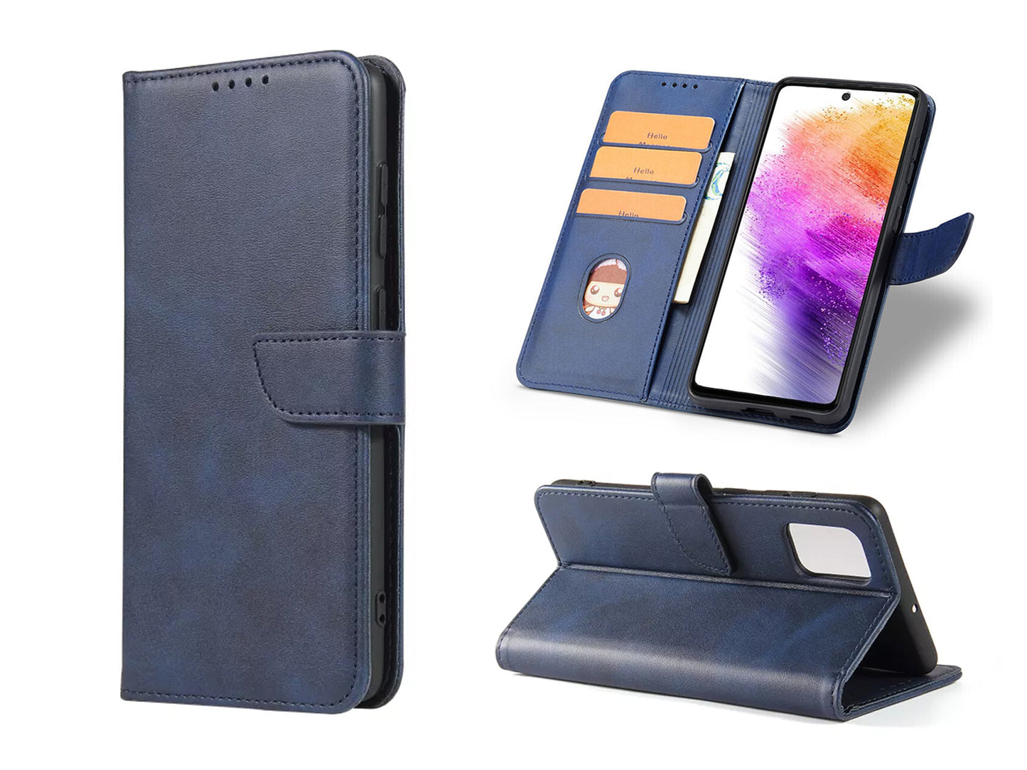 Premium Wallet Case for Samsung Galaxy A73 5G