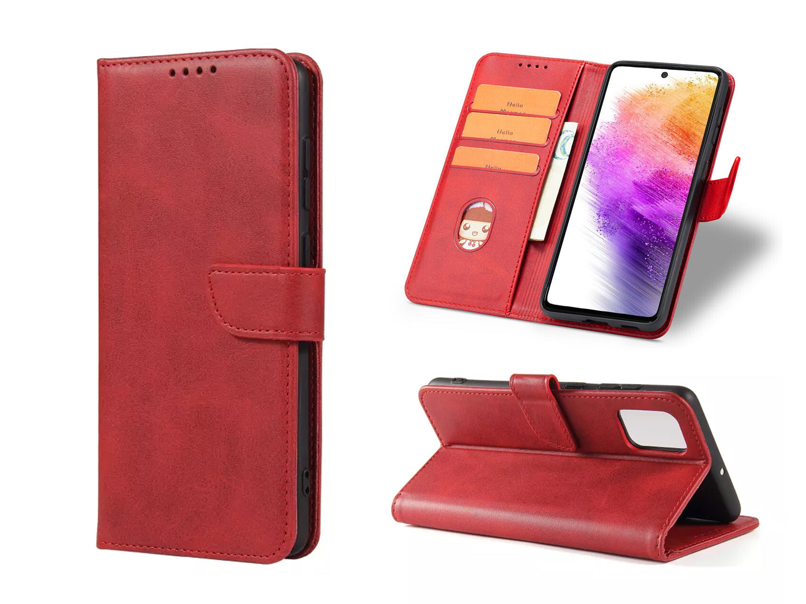 Premium Wallet Case for Samsung Galaxy A73 5G