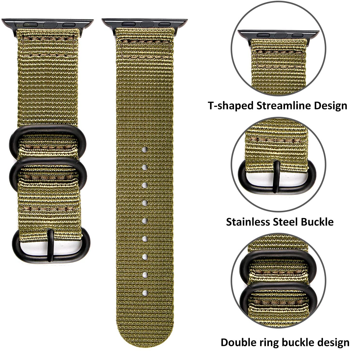 Nylon Strap for Apple Watch