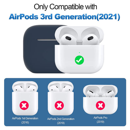 Silicone Case for Apple Airpods 3rd Generation, 2021