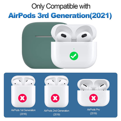 Silicone Case for Apple Airpods 3rd Generation, 2021