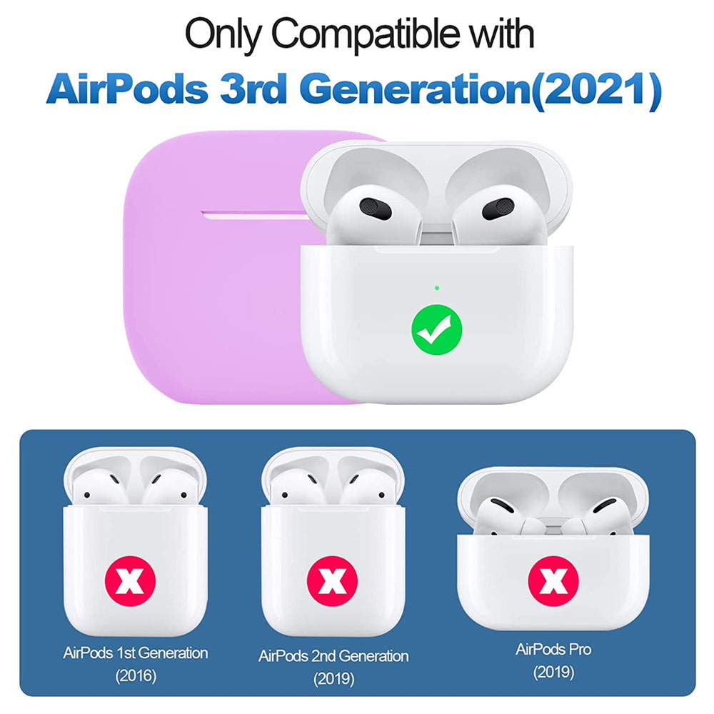 Silicone Case for Apple Airpods 3rd Generation, 2021