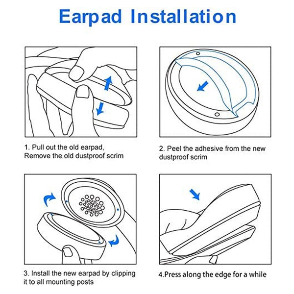 Earphone Pad Replacements for Beats Studio 2 / 3