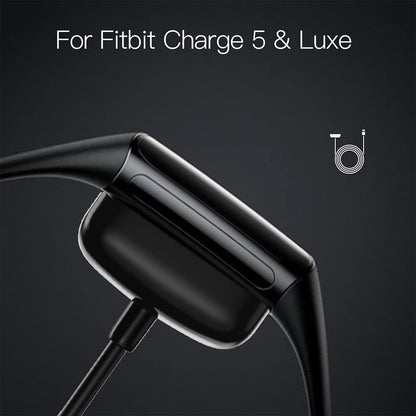 Fitbit Charge 5 / Lux Charger Cable - Black