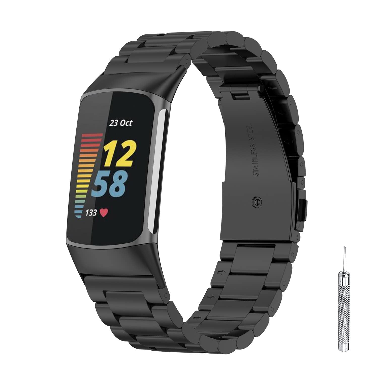 Metal Band Strap for Fitbit Charge 5