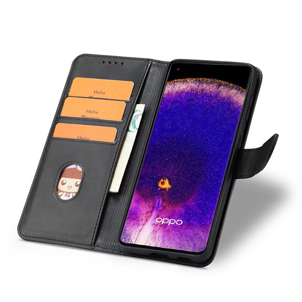 Premium Wallet Case for OPPO Find X5 Lite