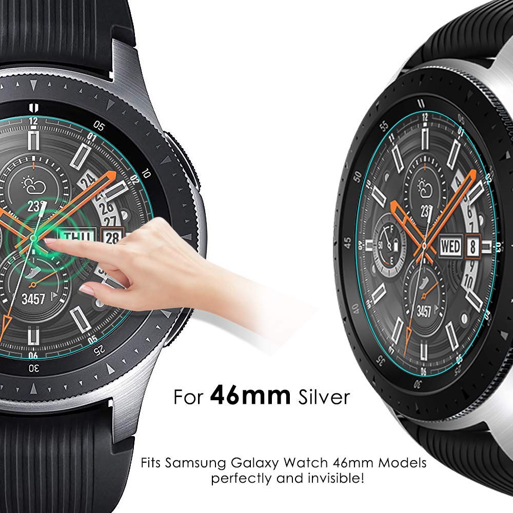 Glass Screen Protector for Samsung Watch Gear S3 46mm