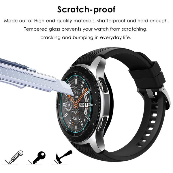 Glass Screen Protector for Samsung Watch Gear S3 46mm