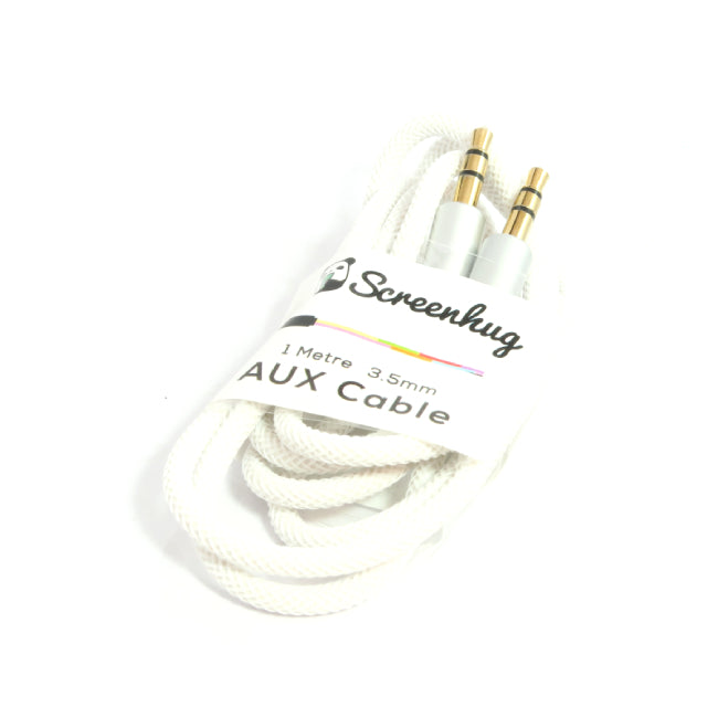 Screen Hugg Nylon Aux Cable 3.5mm – Screenhug
