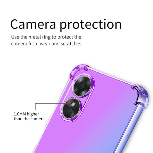 Gradient Gel Case for OPPO A17