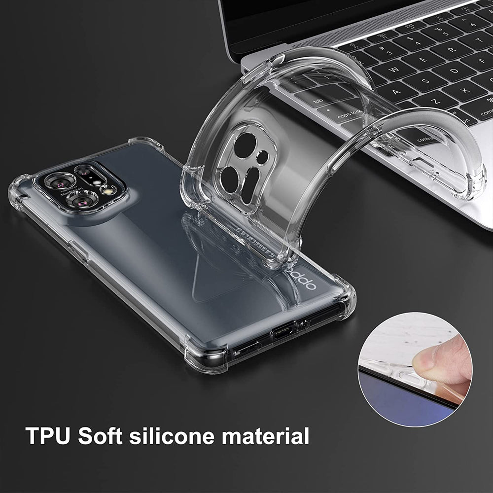Bumper Clear Case for OPPO Find X5