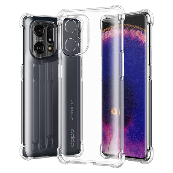 Bumper Clear Case for OPPO Find X5