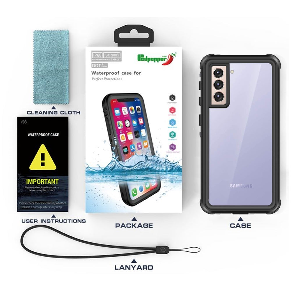 Redpepper Waterproof Case for Samsung Galaxy S8
