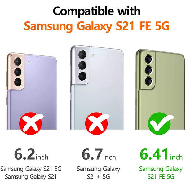 Clear Gel Case for Samsung Galaxy S21 FE
