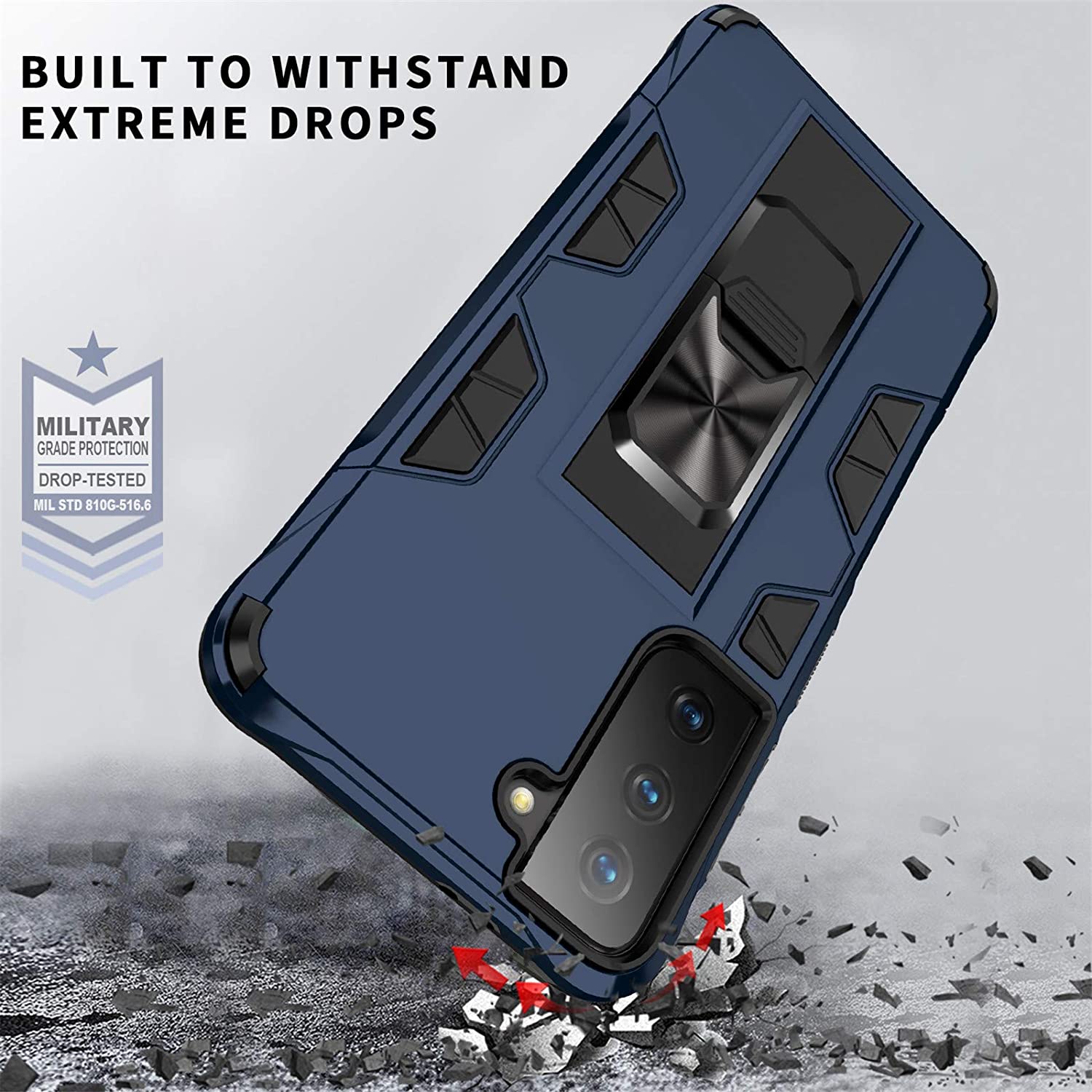 Tough Mag Kickstand Case for Samsung Galaxy S21 Plus