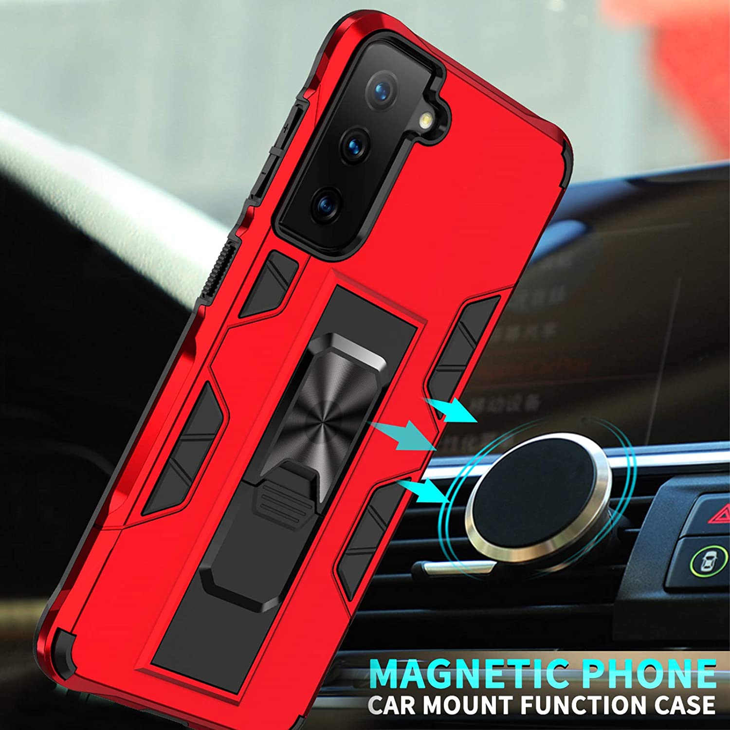 Tough Mag Kickstand Case for Samsung Galaxy S21