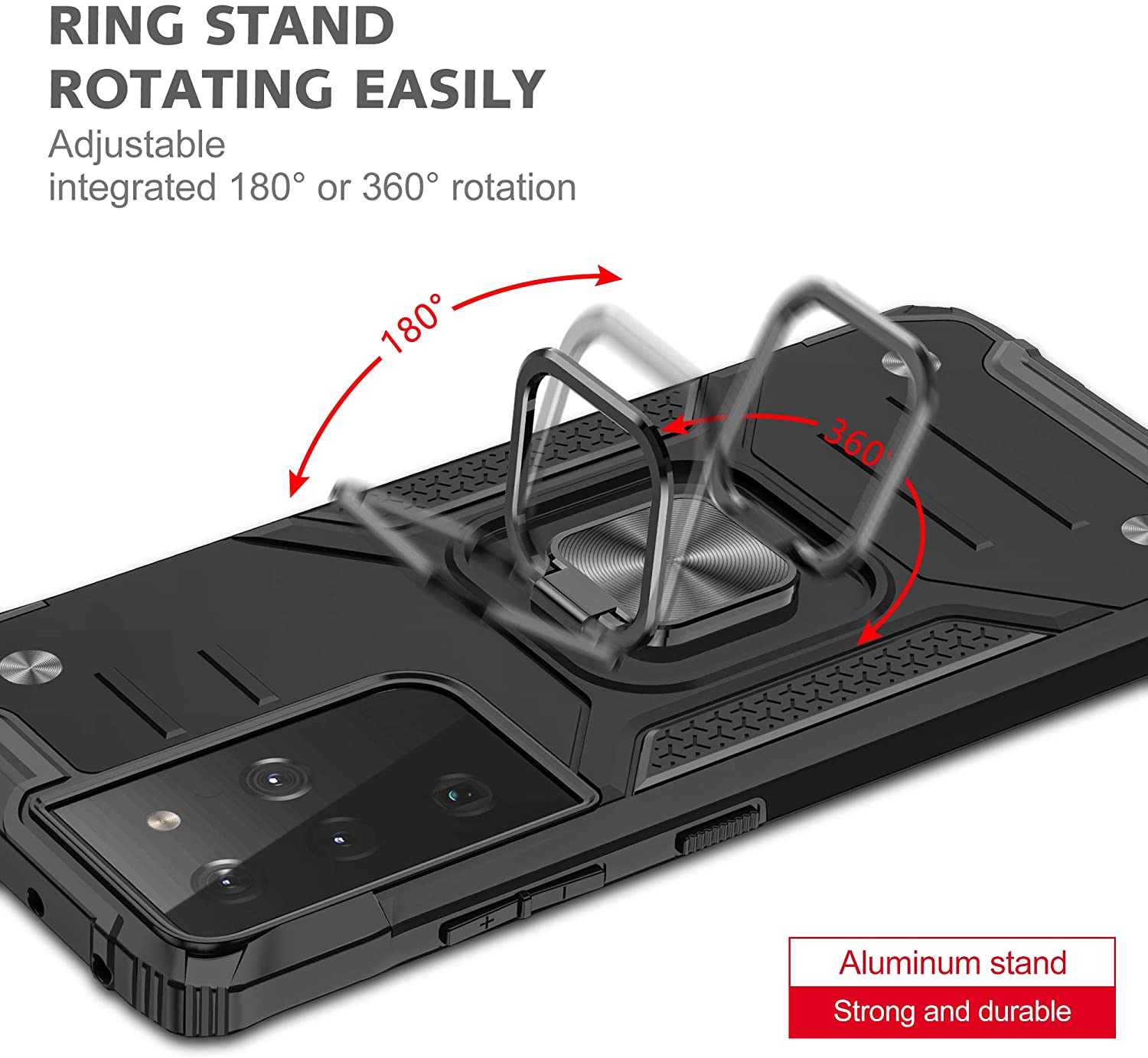 Tough Ring Case for Samsung Galaxy S21 Ultra