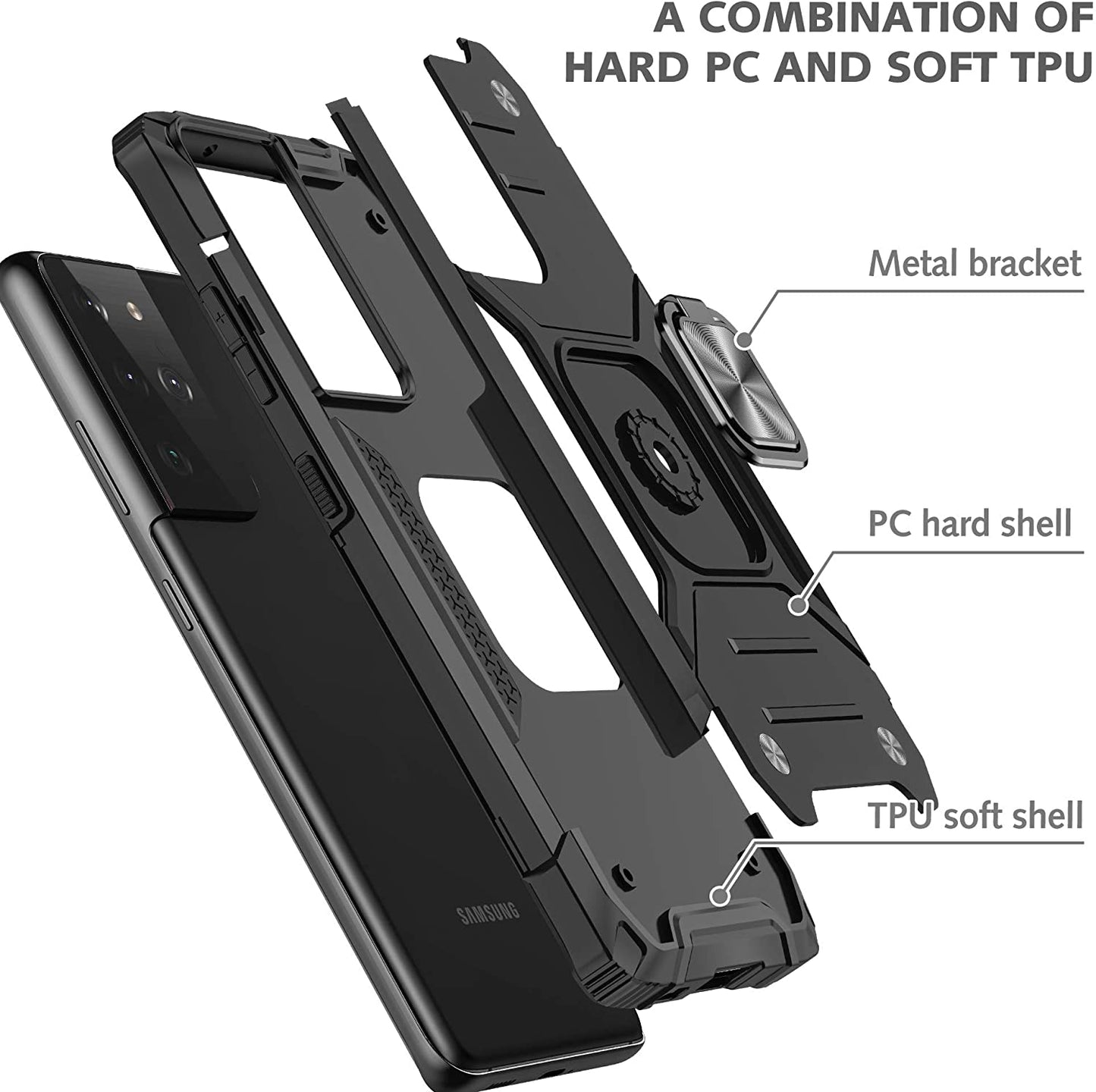 Tough Ring Case for Samsung Galaxy S21 Ultra