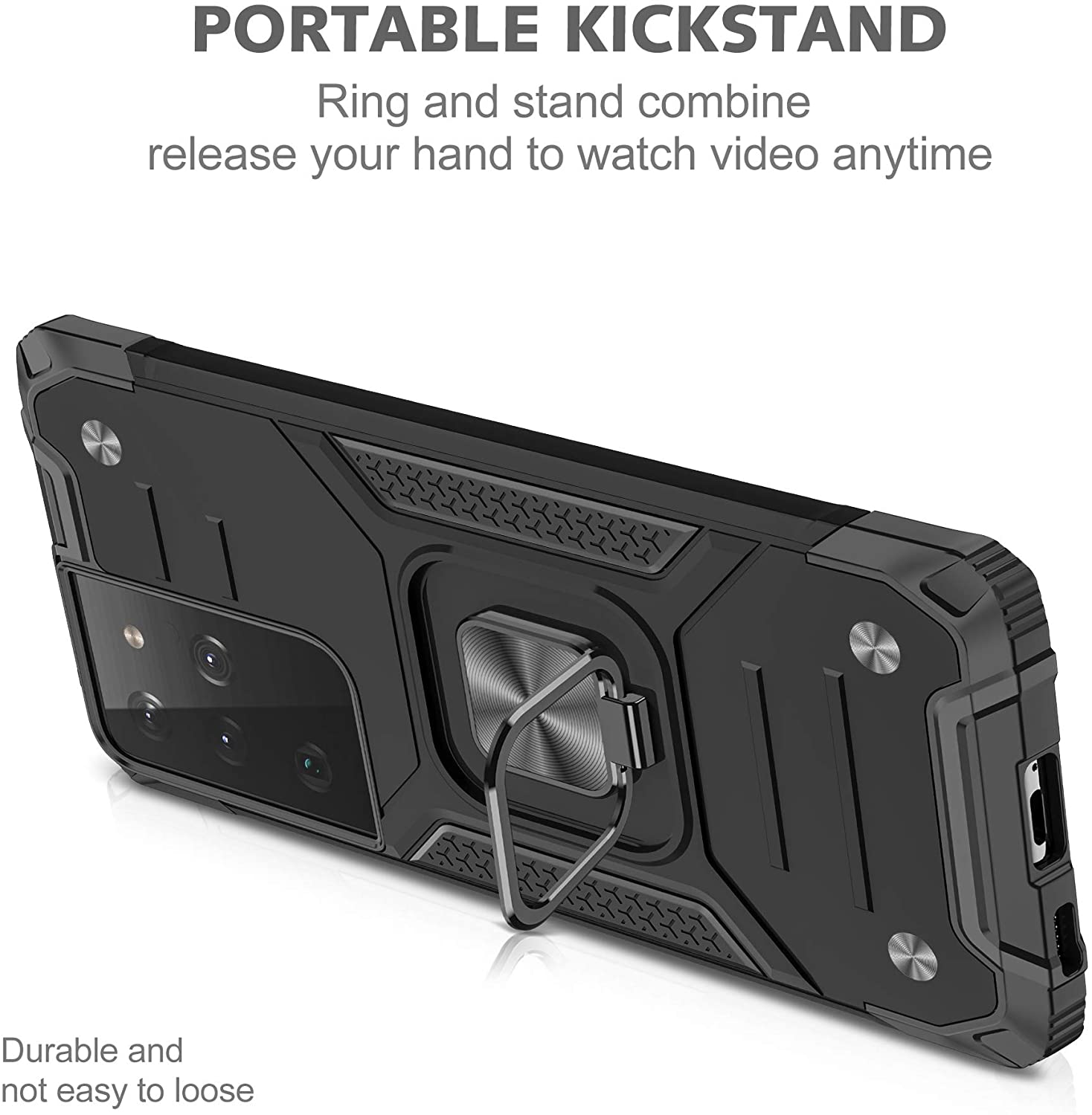 Tough Ring Case for Samsung Galaxy S21 Ultra