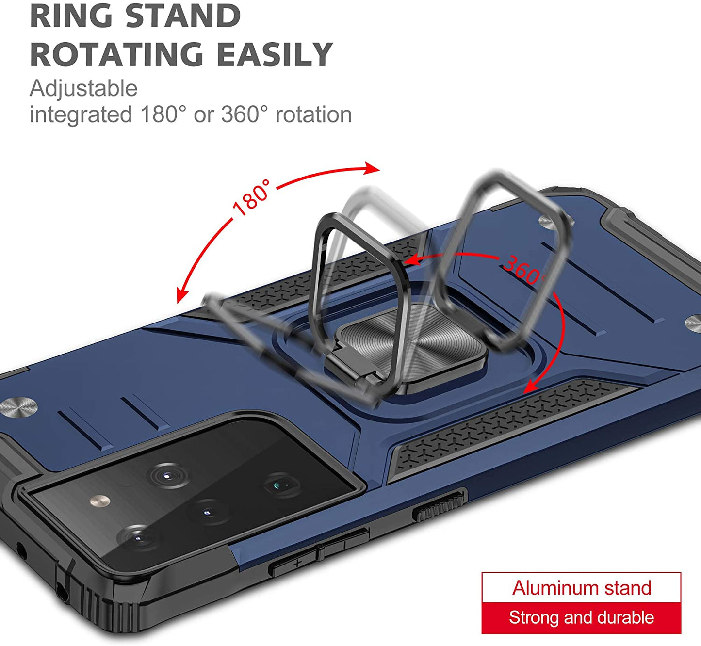 Tough Ring Case for Samsung Galaxy S21 Ultra