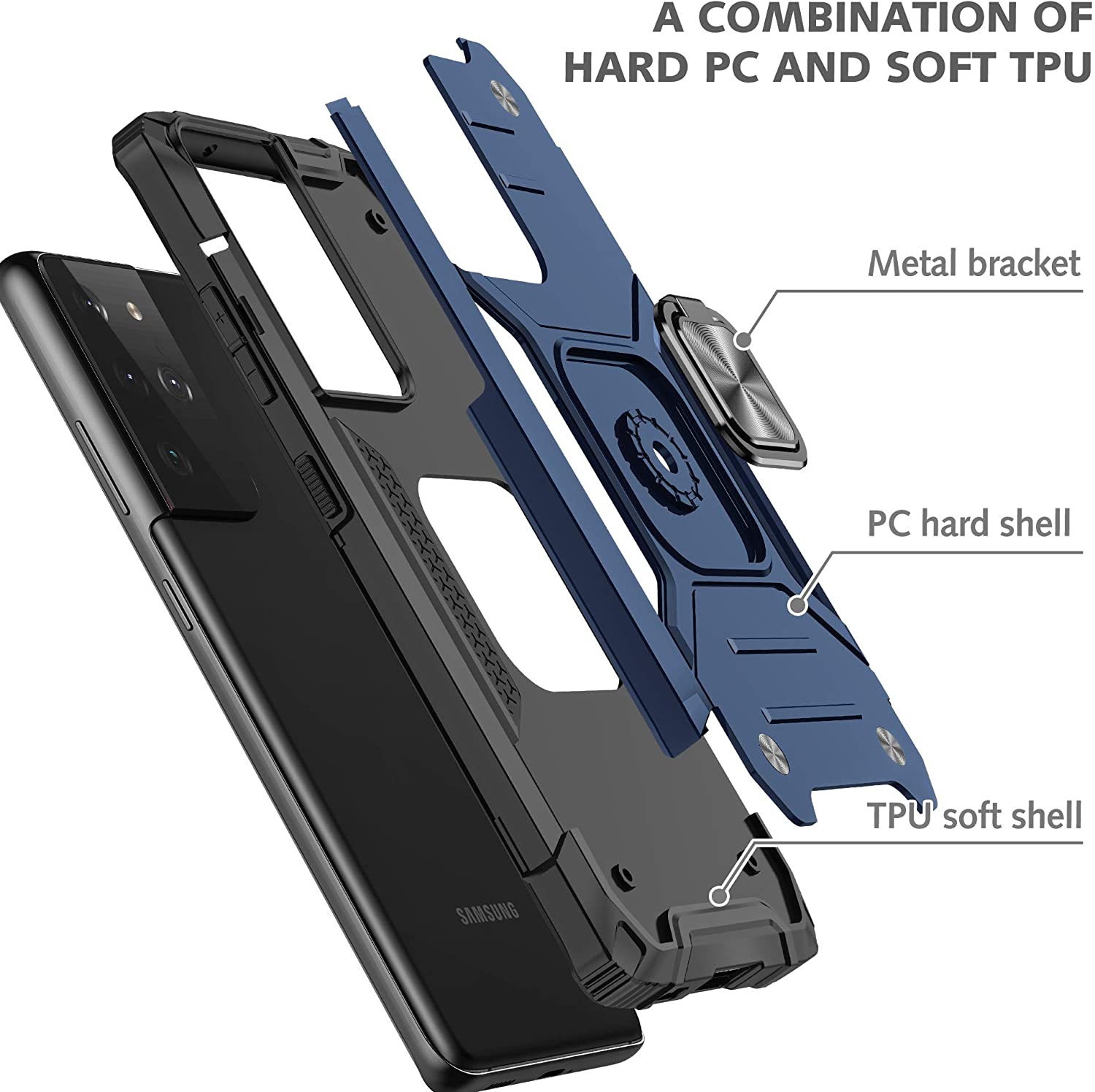 Tough Ring Case for Samsung Galaxy S21 Ultra