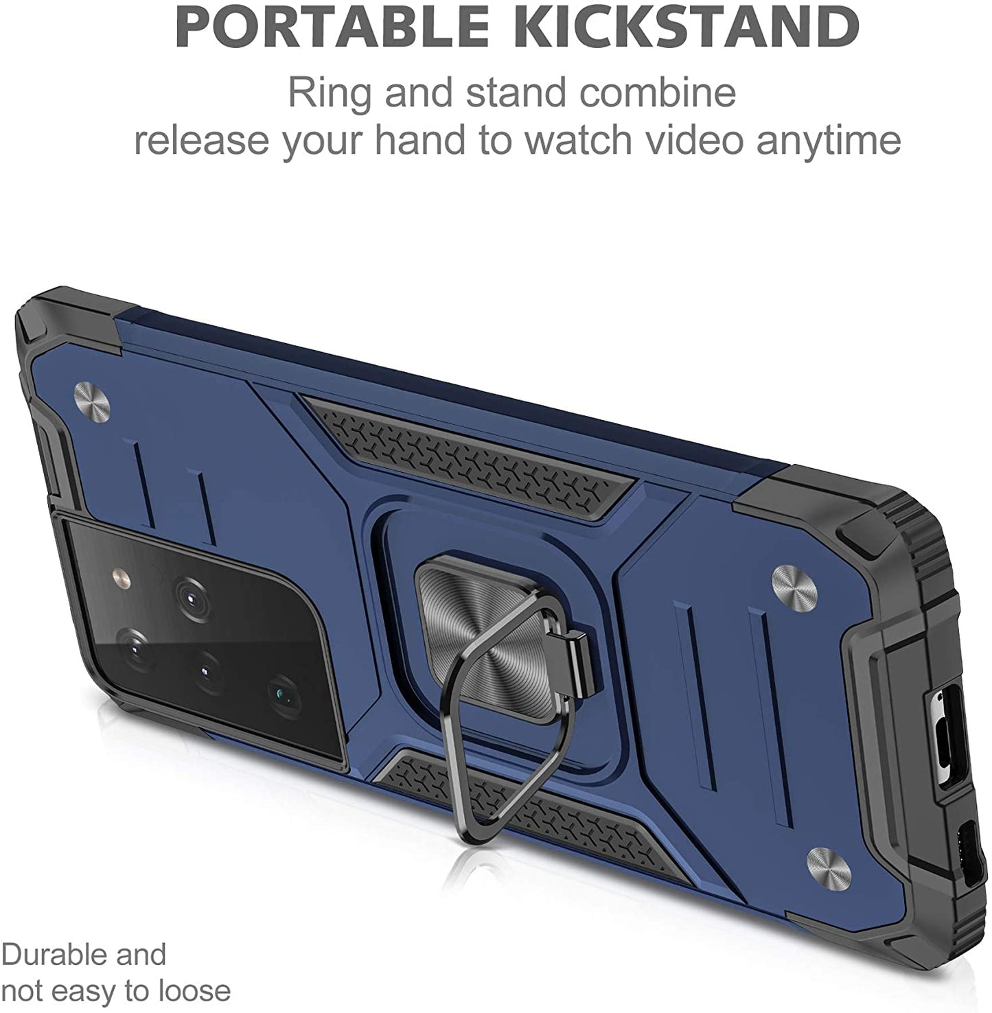 Tough Ring Case for Samsung Galaxy S21 Ultra