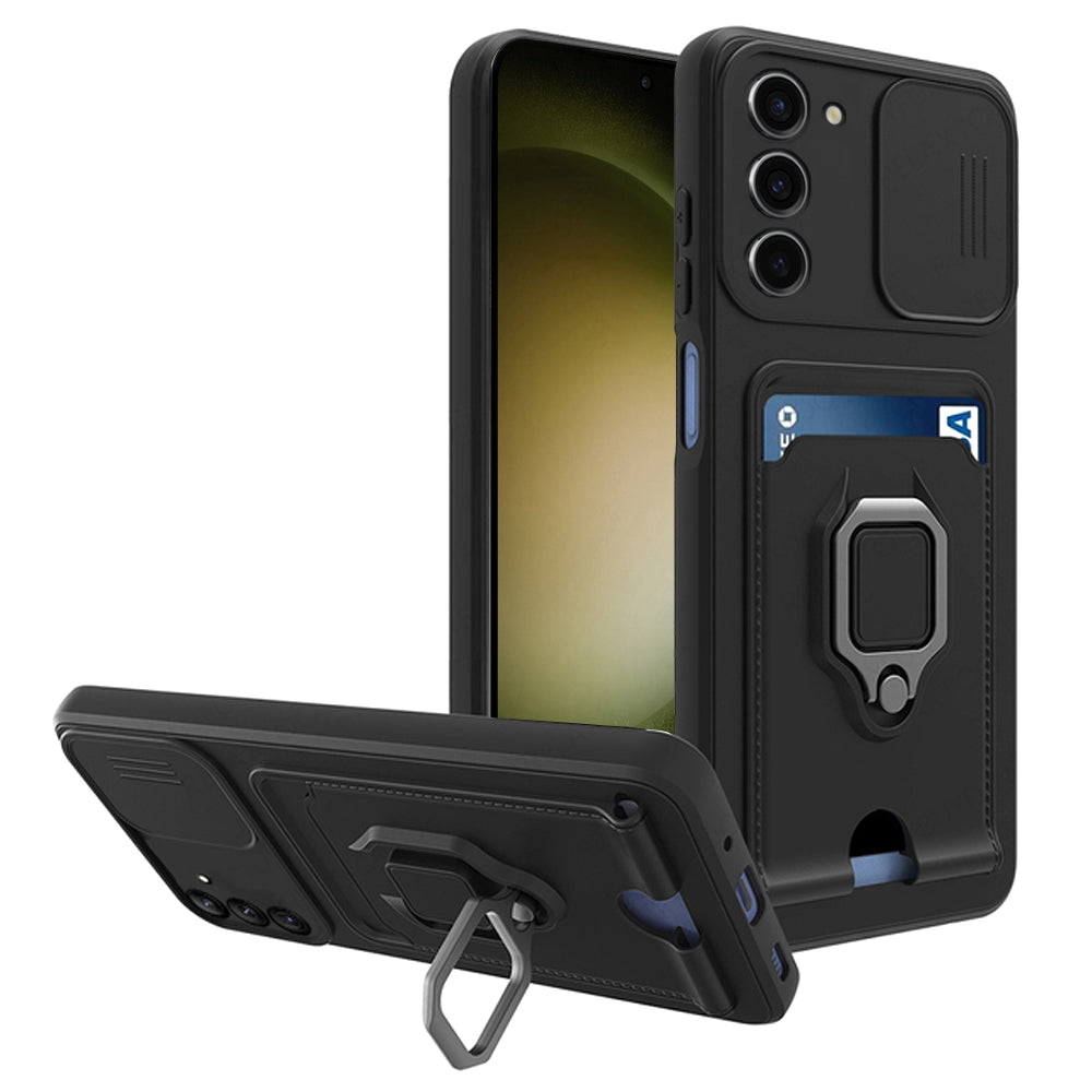 Push Magnetic Card Case for Samsung Galaxy S23 Plus