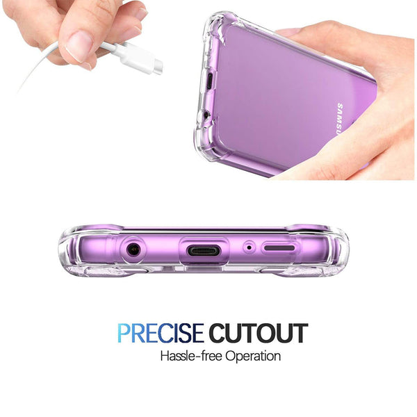 Protective Clear Gel case for Samsung Galaxy S9 Plus