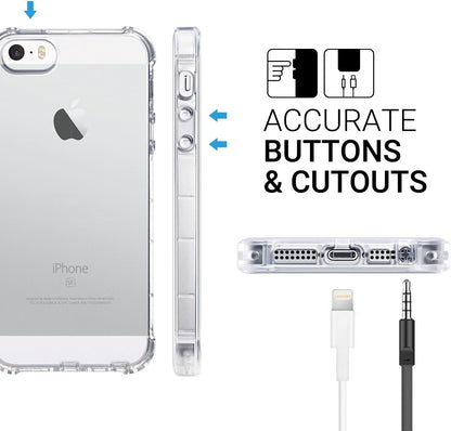 Bumper Clear Case for iPhone 5 / 5S / SE 2016