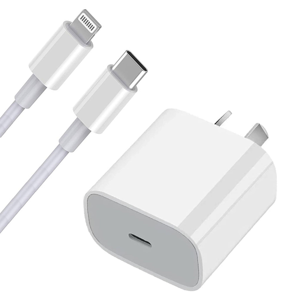 20W Fast Wall Charger iPhone Fast Charger Combo