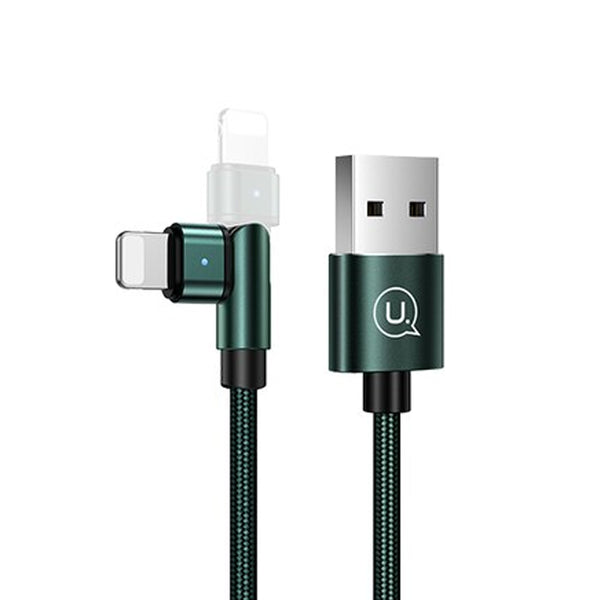 USAMS Rotatable Lightning Charging cable